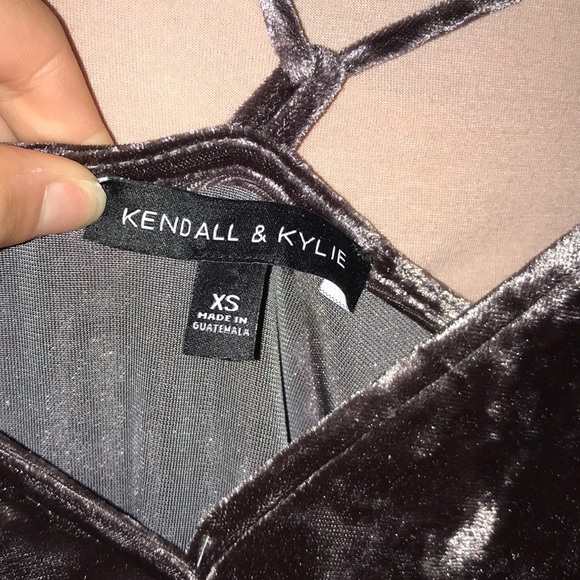 Kendal and Kylie velvet romper - Picture 5 of 5